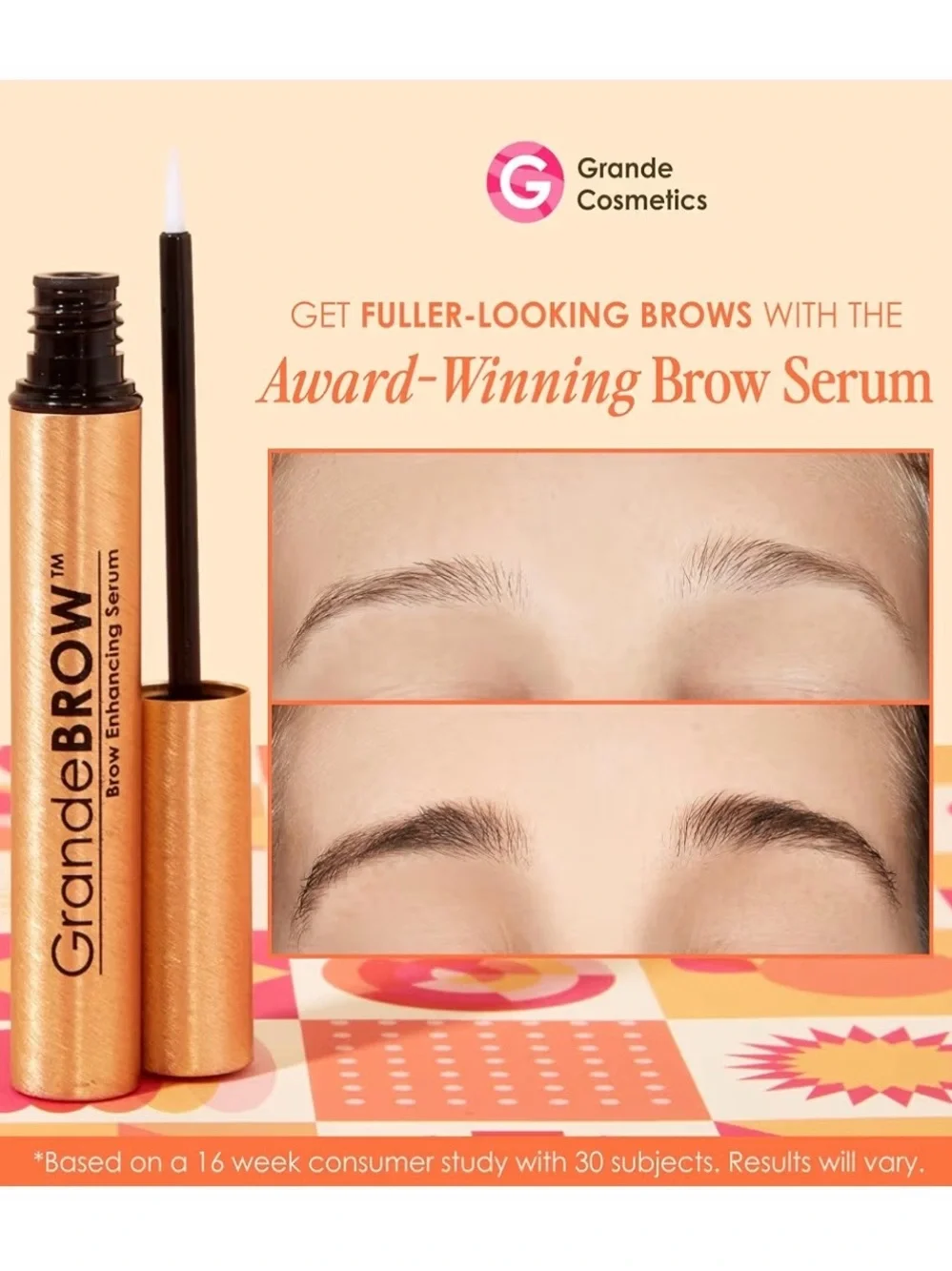 Grande Brow Brow Enhancing Serum — Factory Sealed